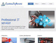 Tablet Screenshot of exitonsoftware.com